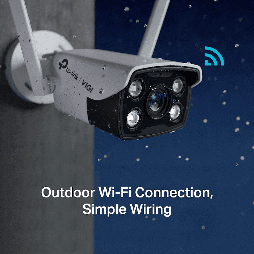 TP-Link Vigi C340-W 4MP 4mm Outdoor Full-Color Wi-Fi Bullet Network Camera 5