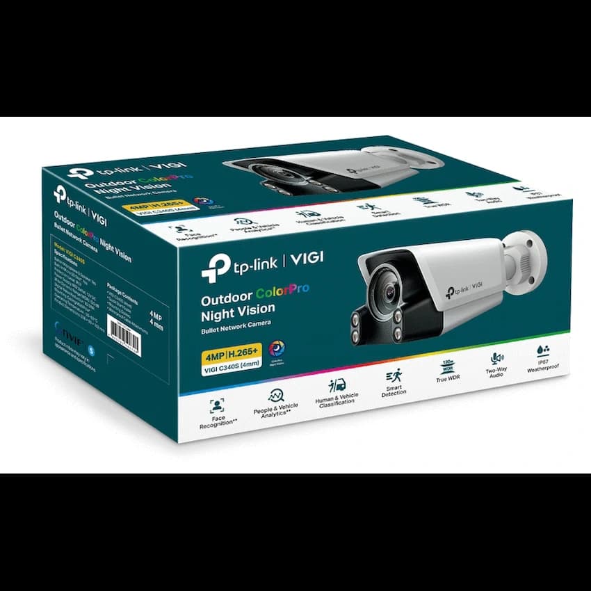 TP-Link Vigi C340S (4mm) 4MP Outdoor ColorPro Night Vision Bullet Network Camera 3