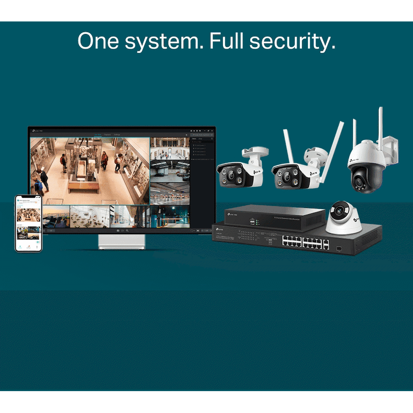 TP-Link Vigi C440 4MP 4mm Full-Color Turret Network Camera 5