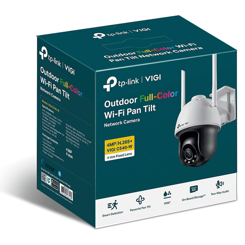 TP-Link Vigi C540-W 4MP 4mm Outdoor Full-Color Wi-Fi PT Net Camera 3