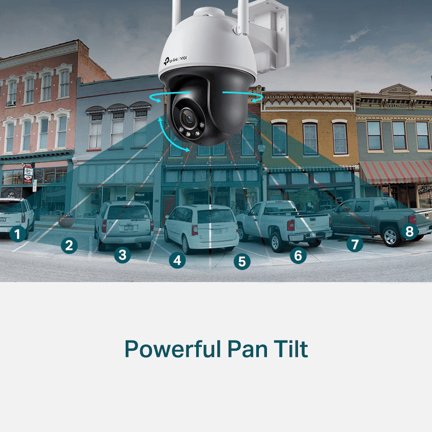 TP-Link Vigi C540-W 4MP 4mm Outdoor Full-Color Wi-Fi PT Net Camera 5