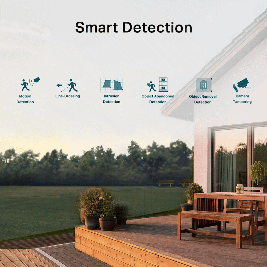 TP-Link Vigi C540-W 4MP 4mm Outdoor Full-Color Wi-Fi PT Net Camera 9