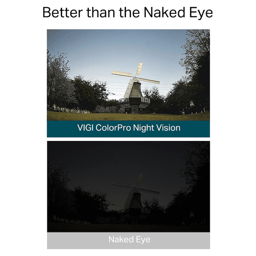 TP-Link Vigi C540S (4mm) 4MP Outdoor ColorPro Night Vision Pan-Tilt Network Camera 4