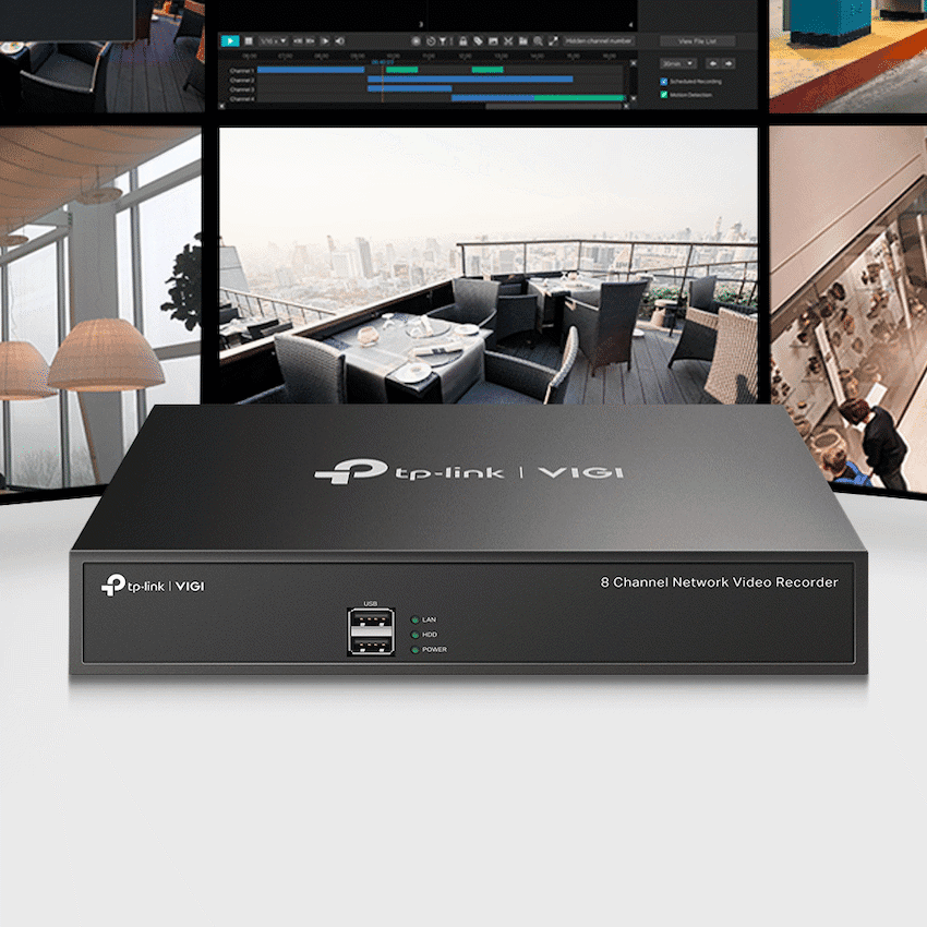 TP-Link Vigi NVR1008H 8-Channel Network Video Recorder 3
