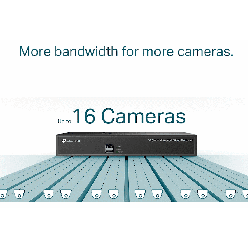 TP-Link Vigi NVR1016H 16-Channel Network Video Recorder 3