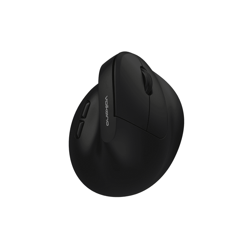 Volkano Curve Series Ergonomic Bluetooth Wireless mouse - Black 7