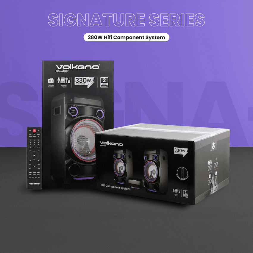 Volkano Signature Series 280W Hifi Component System 4