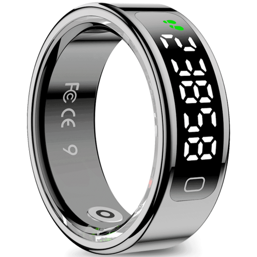 Volkano Ring Series Ring Pro Smart Ring with Charging Case - 20.7mm 1