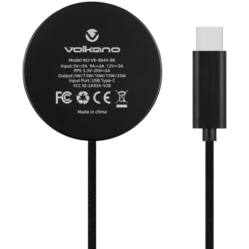 Volkano Magni Series Qi2.2 25W Wireless Charging Pad 8
