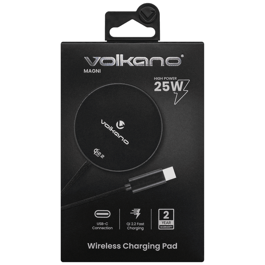 Volkano Magni Series Qi2.2 25W Wireless Charging Pad 9