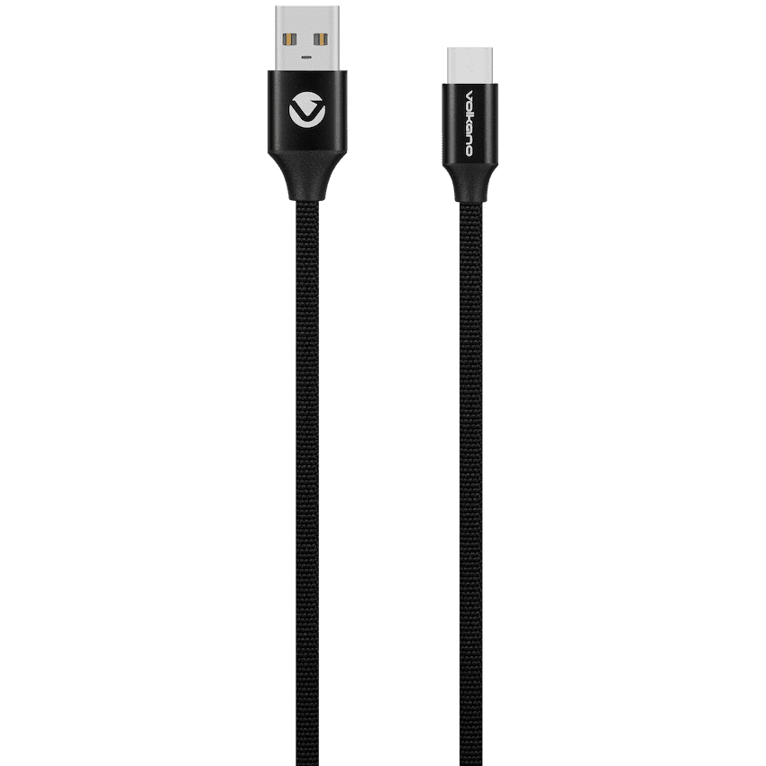 Volkano On The Go USB to Type-C 30w Braided 1m