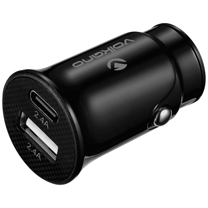 Volkano On the Go USB Plus Type-C Car Charger