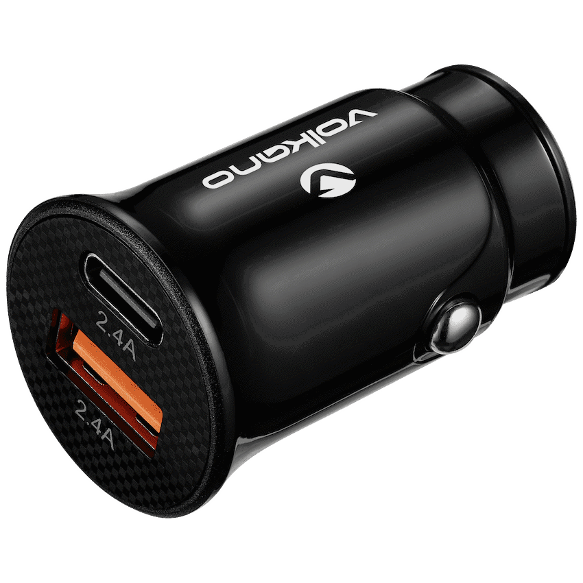 Volkano On-The-Go Dual USB Car Charger 12w 1