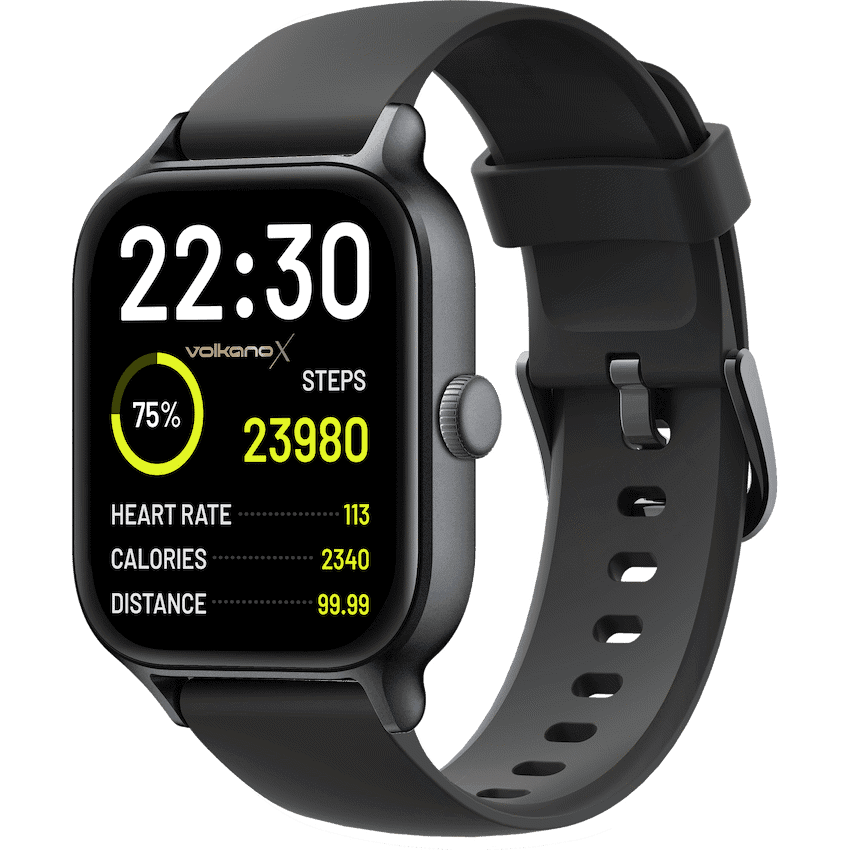 VolkanoX Kronis Series GPS Smartwatch - Black 1
