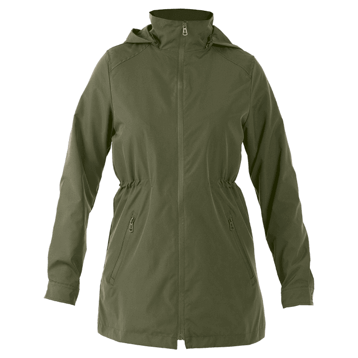 Water Resistant Rain Jacket Ladies 3