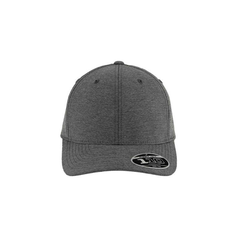 Flexfit 110 Fit Hybrid Dark Heather Grey Cap Adjustable 3