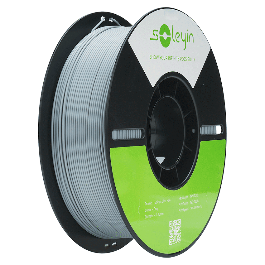 Creality Soleyin Ultra PLA Gray 1kg - Updated