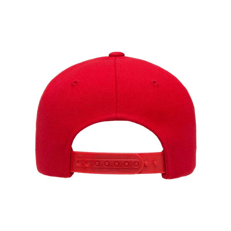Flexfit X-Cap Red Retro Cotton Blend Snapback Adjustable Fit 2