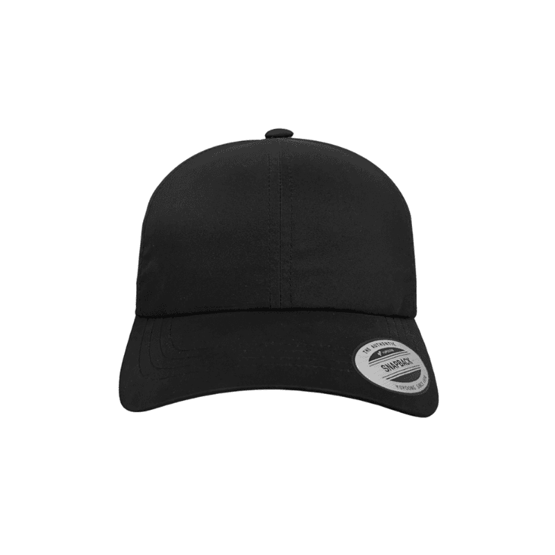Flexfit Water Resistant Ponytail Cap Black Adjustable Fit 4