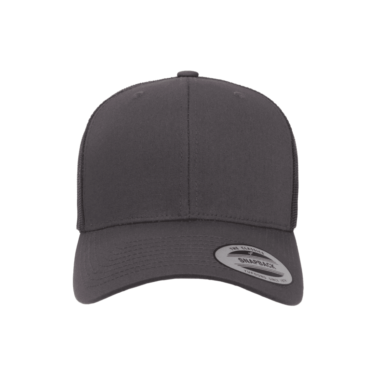 Flexfit Retro Trucker Charcoal Cap Adjustable Fit 2