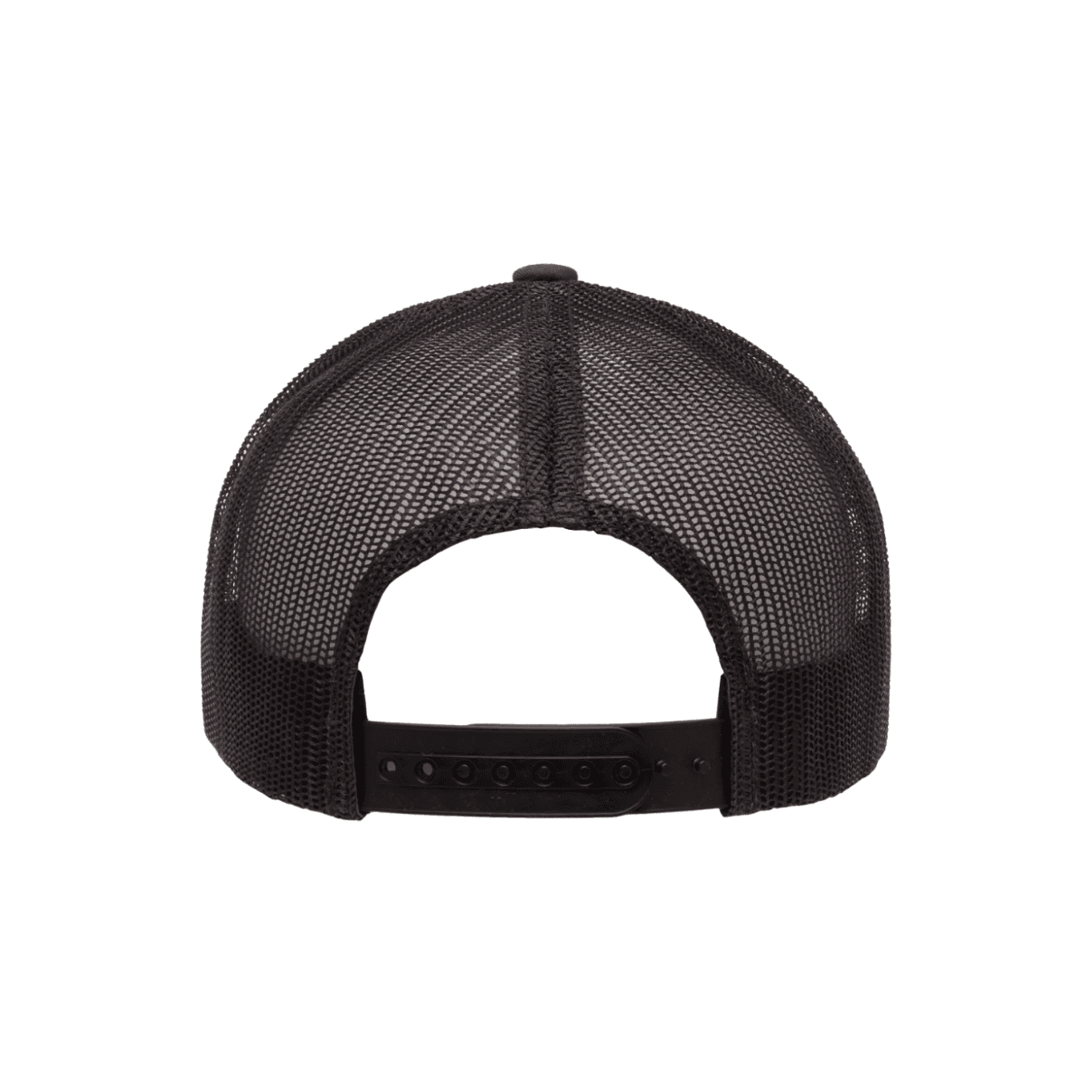 Flexfit Retro Trucker Charcoal Cap Adjustable Fit 4