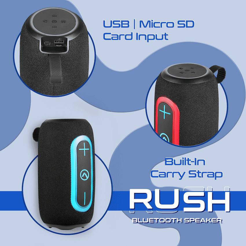 Amplify Rush Series Bluetooth Speaker 3