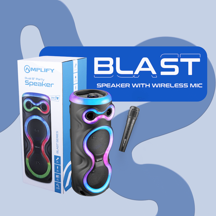 Amplify Blast Series Dual 8" Party Speaker 4