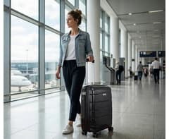 ExpandPro Double-Zipper Luggage Bag- 20 inch 4