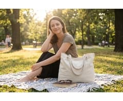Harbor Rope 280g Tote Bag 6