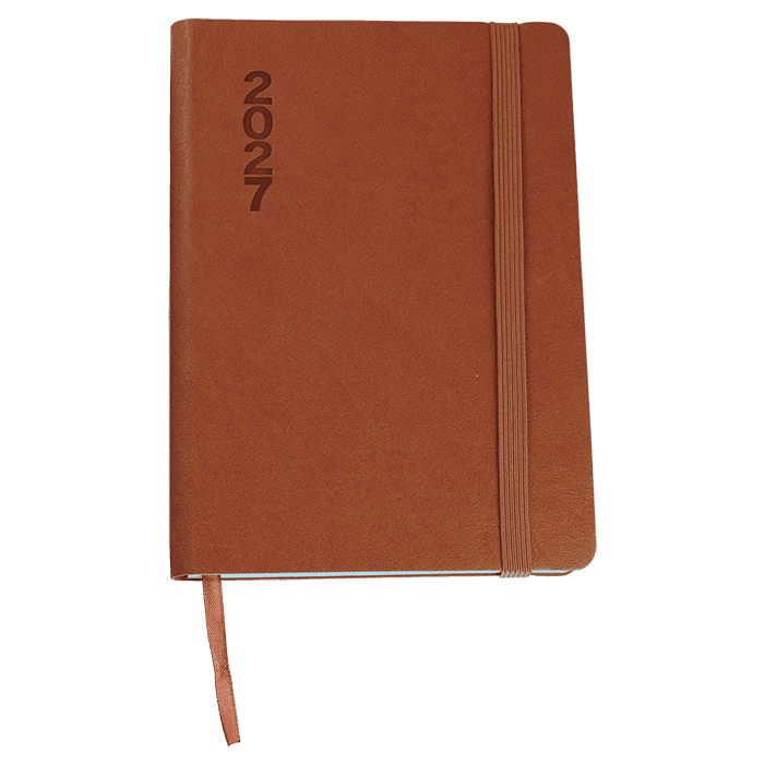 2027 Soft Touch Square A4 Diary 1
