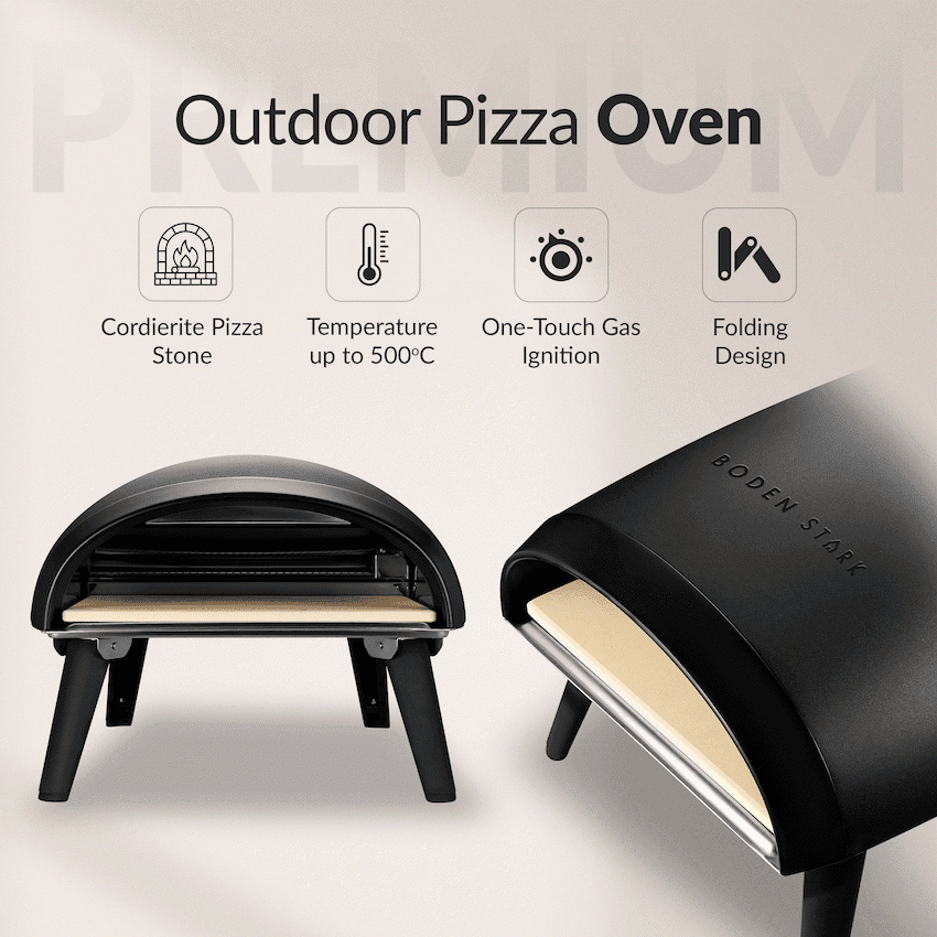 Boden Stark 12" Gas Pizza Oven 3