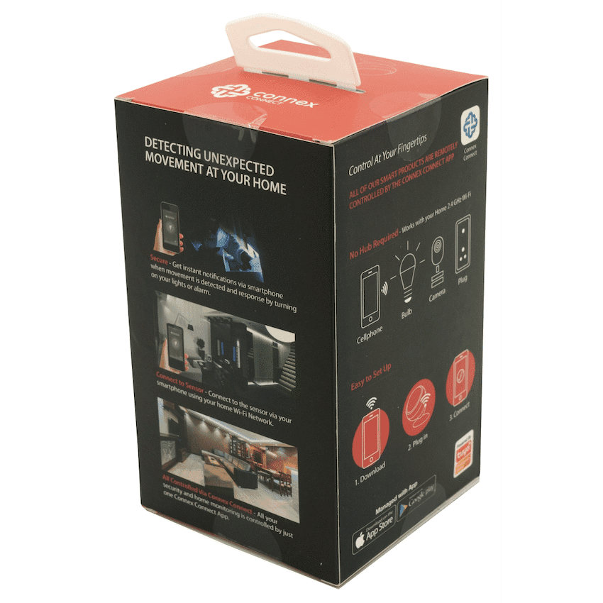 Smart WiFi Motion Sensor Recharge Twin Pack 3