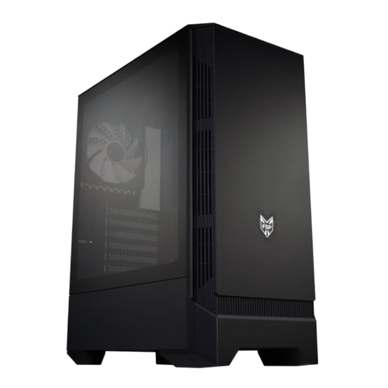 FSP CMT260 ATX Gaming Chassis - Black 2