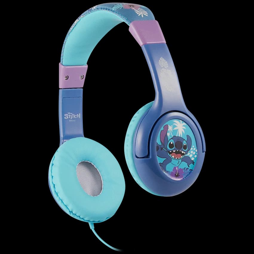 Disney Stitch Padded Auxiliary Headphones 1