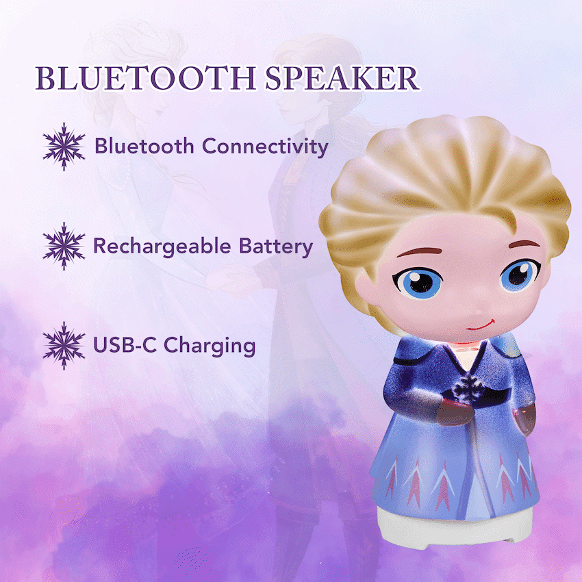 Disney Frozen Bluetooth Speaker with Mood Light 5