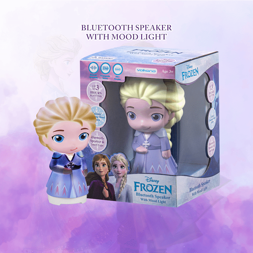 Disney Frozen Bluetooth Speaker with Mood Light 7