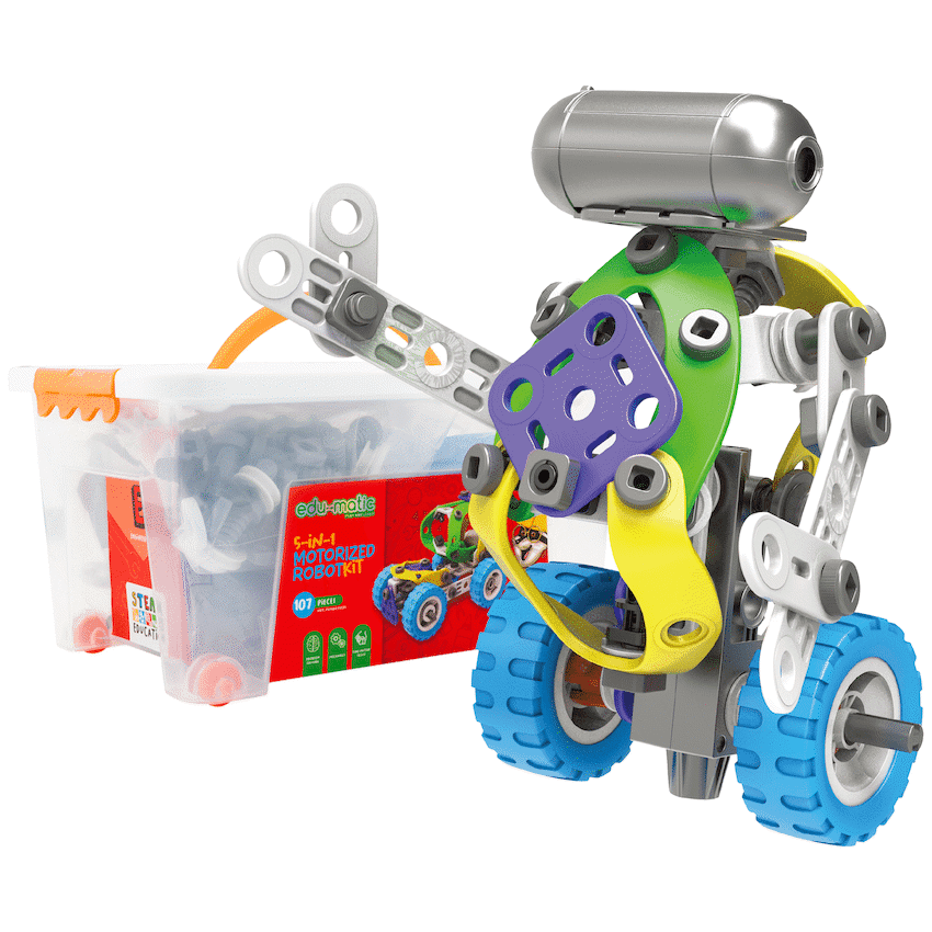 Edu-matic Flexi Build Robot Kit (107 pcs) 2