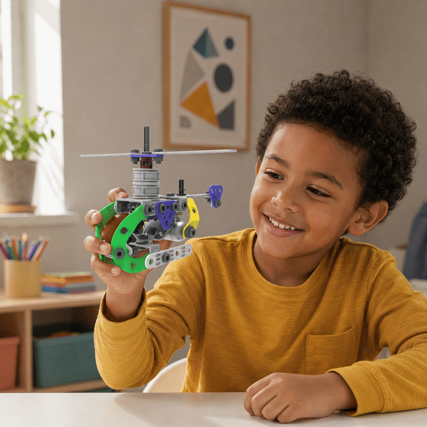 Edu-matic Flexi Build Robot Kit (107 pcs) 5