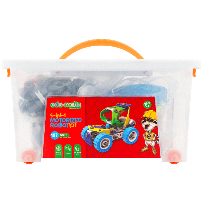 Edu-matic Flexi Build Robot Kit (107 pcs) 7