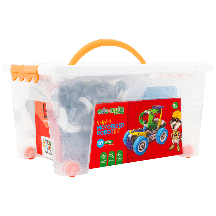 Edu-matic Flexi Build Robot Kit (107 pcs) 8