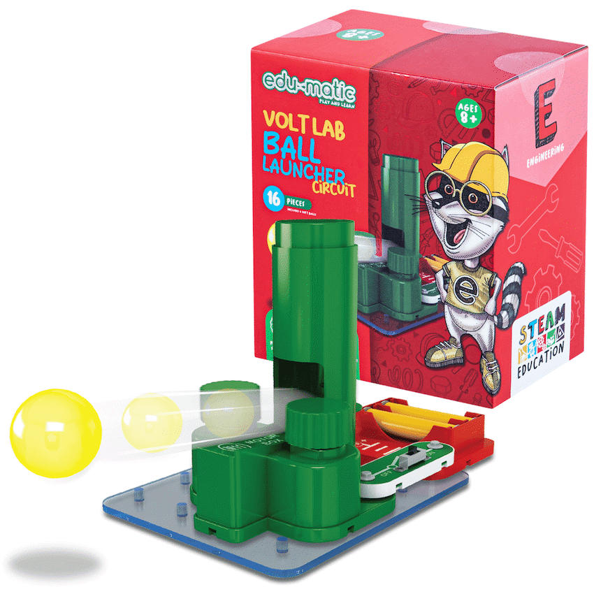 Edu-matic Volt Lab Ball Launcher Circuit 1