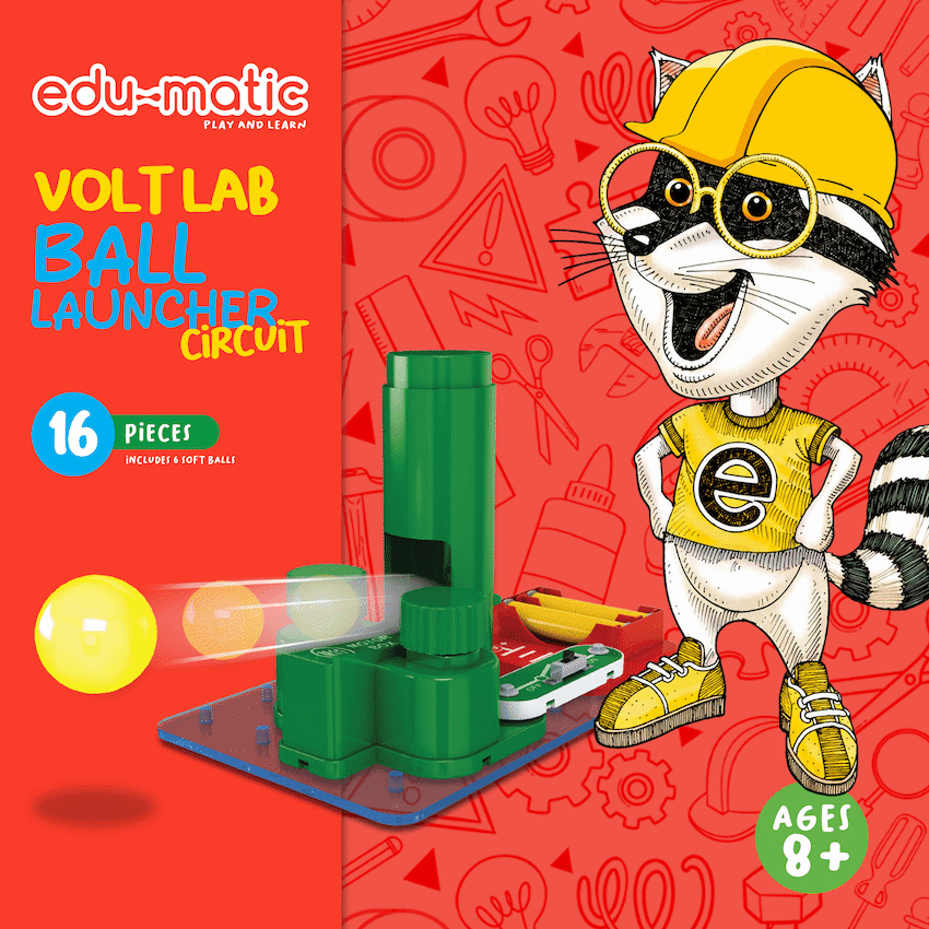 Edu-matic Volt Lab Ball Launcher Circuit 2