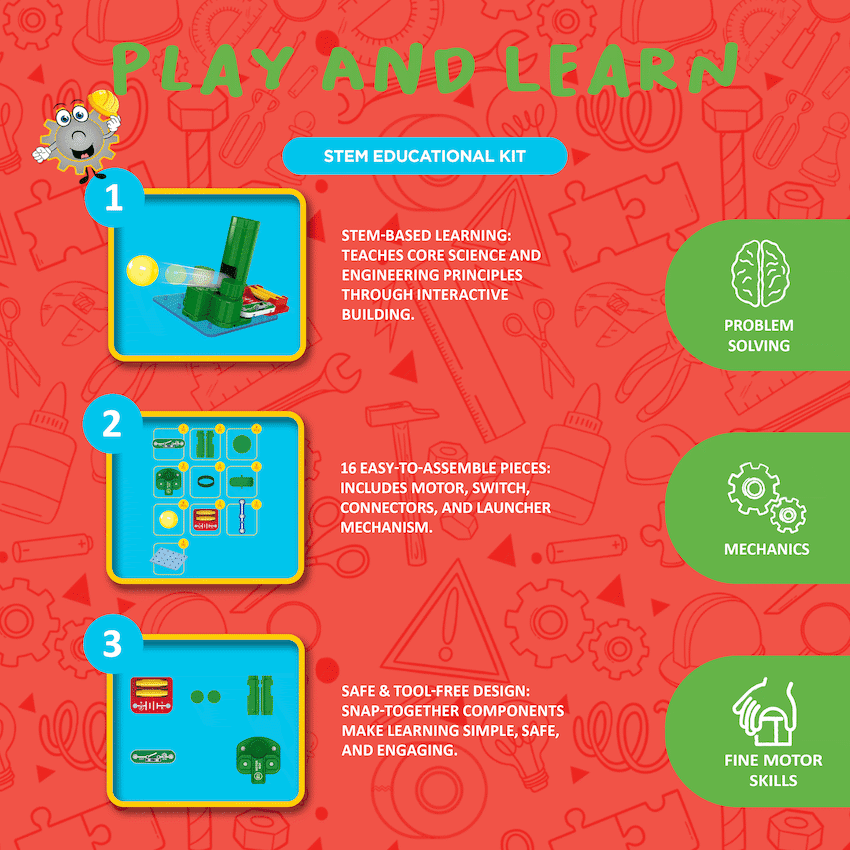 Edu-matic Volt Lab Ball Launcher Circuit 3