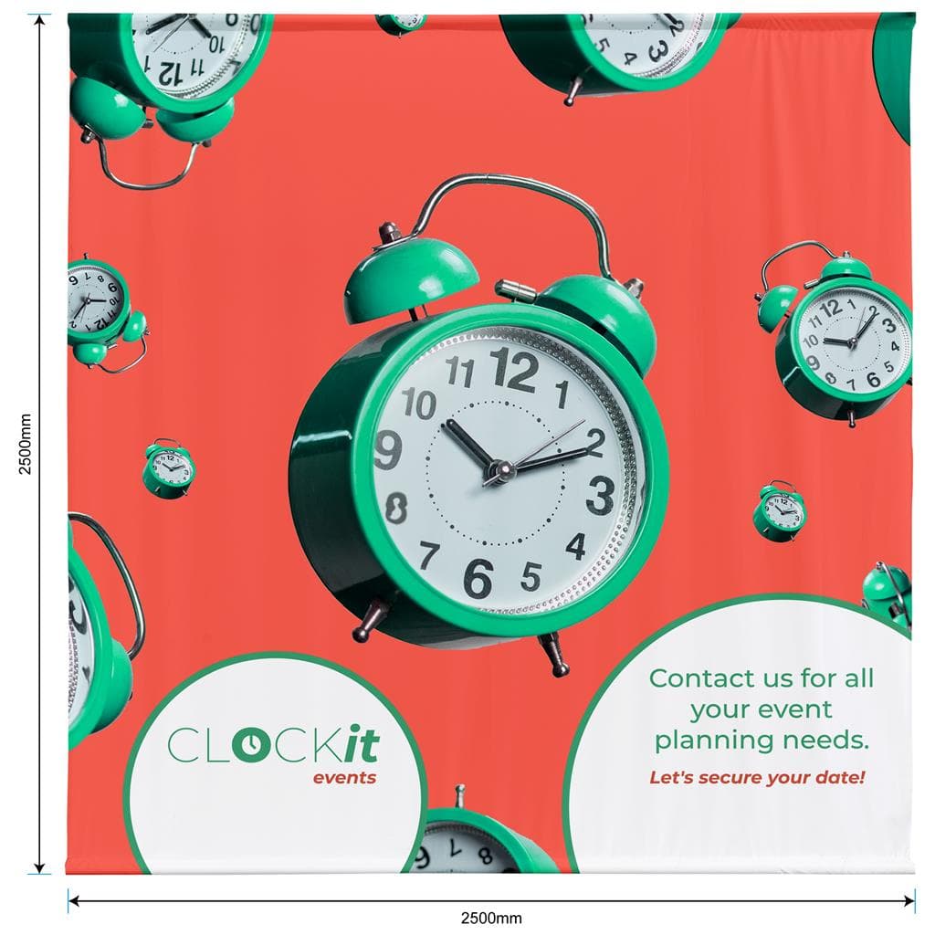 Adjustable Banner Skin Pro 2.5m x 2.5m (Excludes Hardware) 2