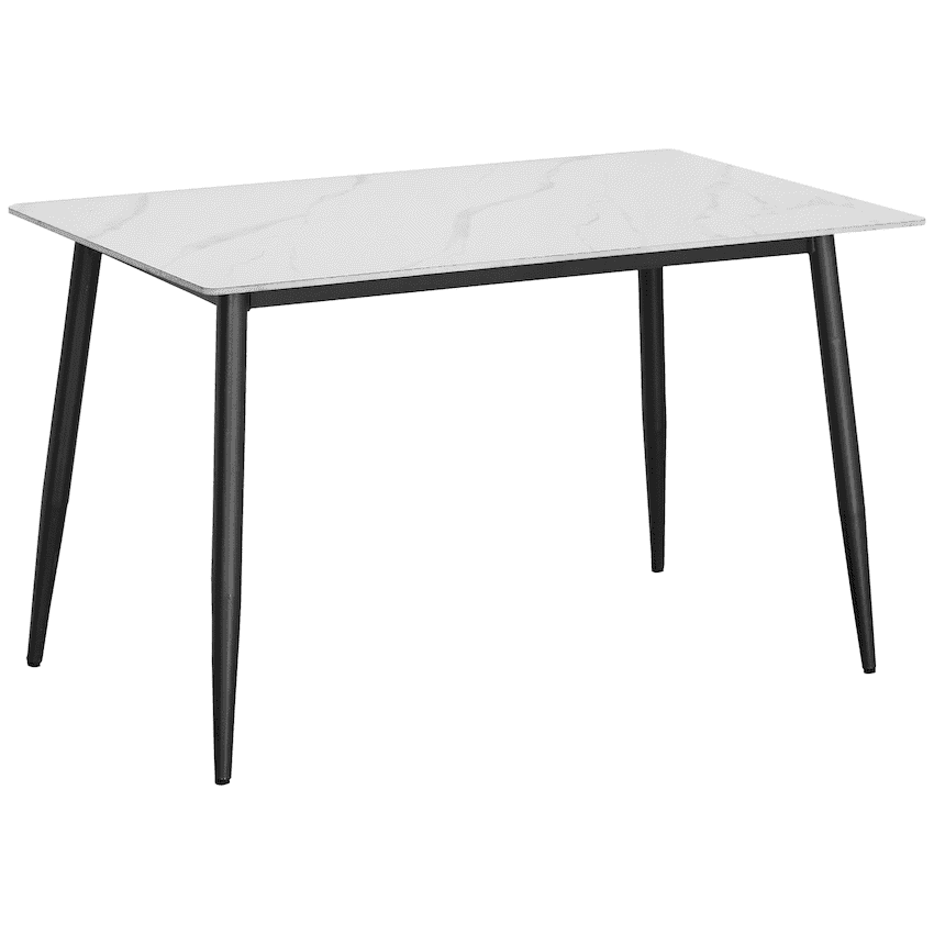 Everfurn Theo Dining Table - White, Box 2 of 2
