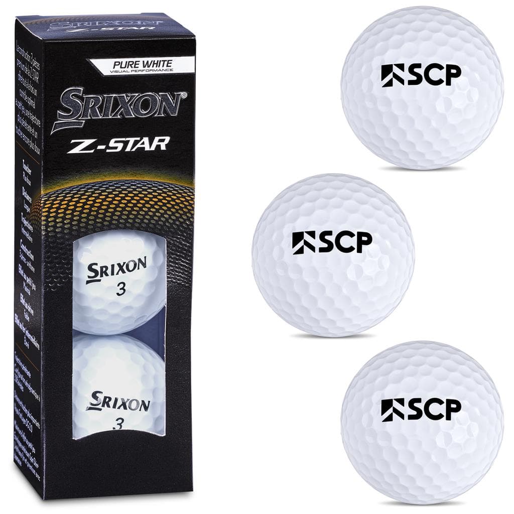Srixon Z Star Golf Balls (Sleeve of 3) 9