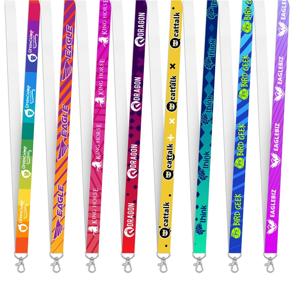 Pre-Production Sample Altitude Snap Clip Single Sided Petersham Lanyard 3