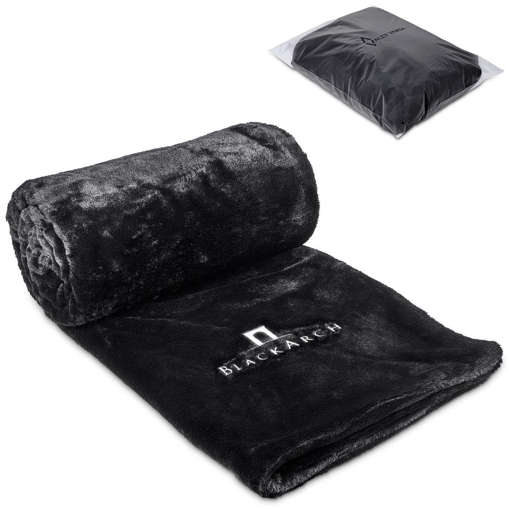 Alex Varga Palazzo Faux Fur Fleece Blanket 10