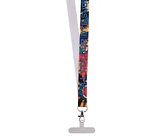 Glossy Poly Lanyard Single Sided with Hangtab