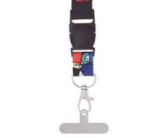 Glossy Poly Lanyard Single Sided & Buckle&Hangtab 2
